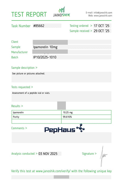 Ipamorelin 10mg